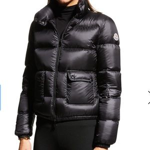 Moncler Lannic quilted shell down jacket size 1